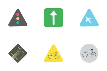 Traffic Signs Icon Pack