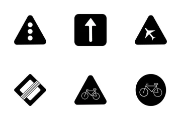 Traffic Signs Icon Pack