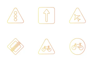 Traffic Signs Icon Pack