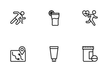 Trail Running Icon Pack