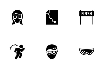 Trail Running Icon Pack