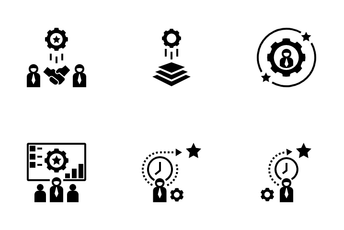 Training Management System Icon Pack