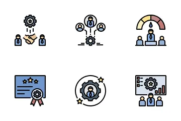Training Management System Icon Pack