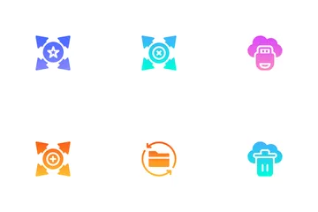 Transferencia de datos Paquete de Iconos