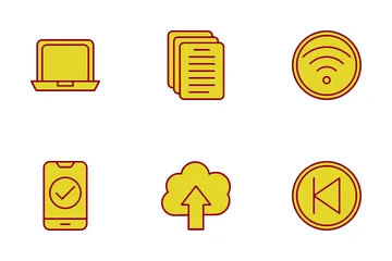 Transferencia de datos Paquete de Iconos