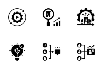 Transformation numérique Pack d'Icônes