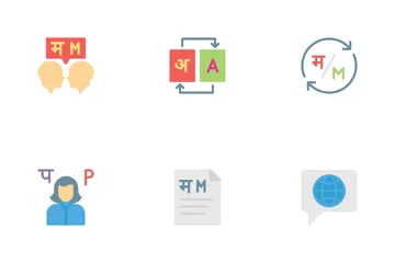 Translation Services Icon Pack