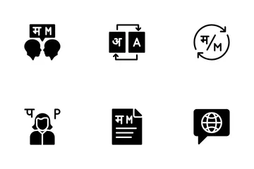 Translation Services Icon Pack