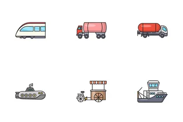 Transport Pack d'Icônes