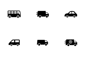 Transport And Delivery Icon Pack