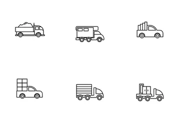 Transport And Delivery Icon Pack