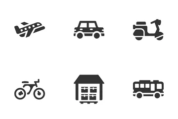 Transport And Logistics Icon Pack