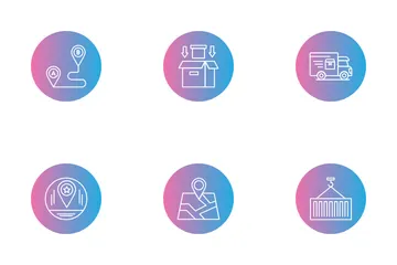 Transport And Logistics Icon Pack