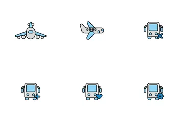 Transport And Vehicle Icon Pack