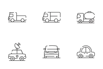 Transport And Vehicles Icon Pack