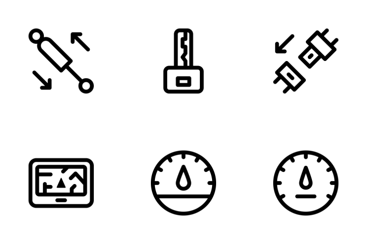 Premium Transport Components Icon pack download in SVG, PNG, EPS, AI ...