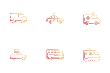 Transport personnel Icon Pack