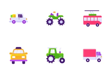 Transport und Autoservice Symbolpack