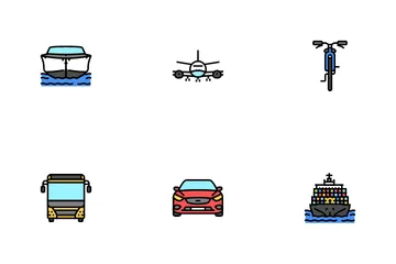Transport Vehicle Icon Pack