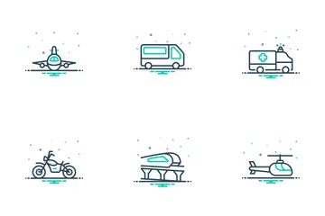 Transportation 2 Icon Pack