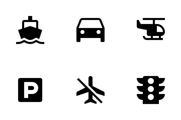 Transportation  Icon Pack
