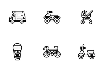 Transportation Icon Pack