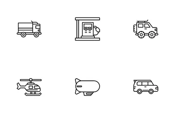 Transportation Icon Pack