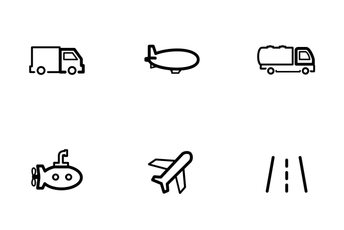 Transportation  Icon Pack