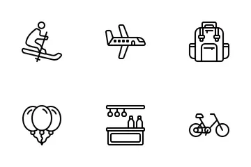 Transportation And Travel Icon Pack