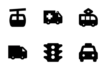Transportation And Vehicle Icon Pack
