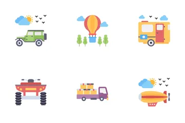 Transportation Icon Pack