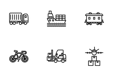 Transportation Icon Pack