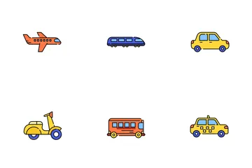 Transportation  Icon Pack