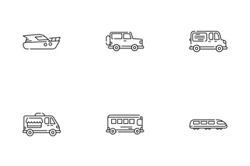 Transportation  Icon Pack