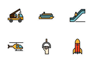 Transportation Icon Pack