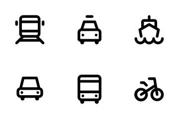 Transportation Icon Pack