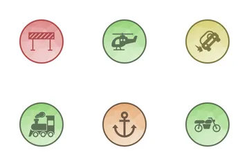 Transportation Icon Pack