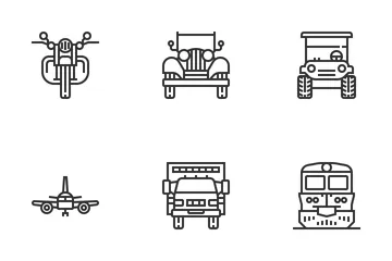 Transportation Icon Pack