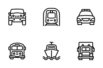 Transportation  Icon Pack