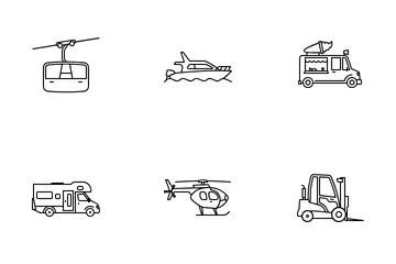 Transportation Icon Pack