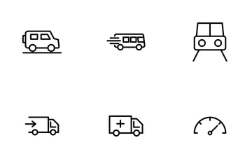 Transportation Icon Pack