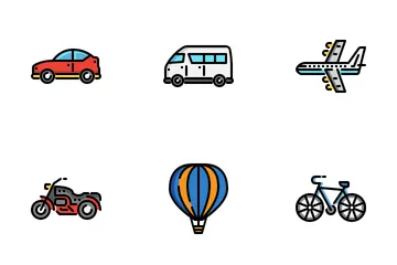 Transportation Icon Pack