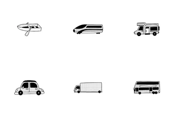 Transportation Icon Pack