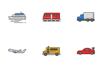 Transportation Icon Pack