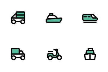 Transportation Icon Pack