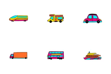 Transportation Icon Pack