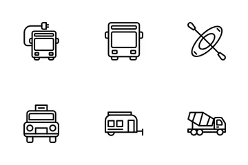 Transportation Icon Pack