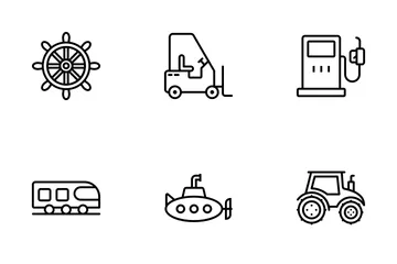 Transportation Icon Pack