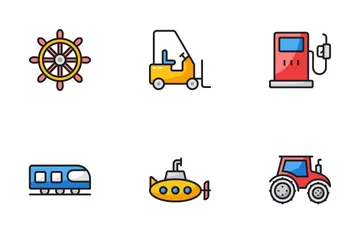 Transportation Icon Pack