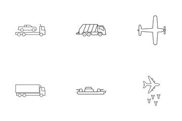 Transportation Icon Pack